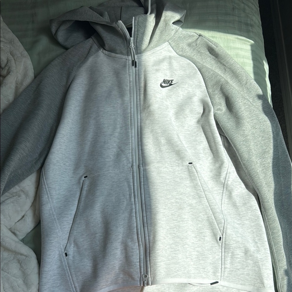 Nike Gray Full-Zip Hoodie